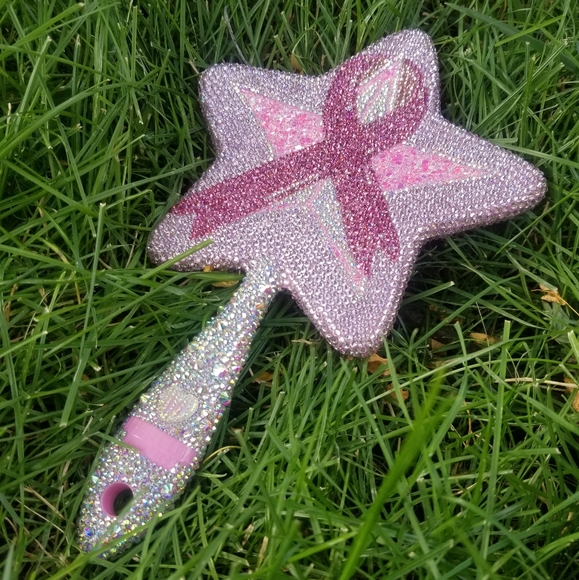 🆕️Jeffree Star, Bling,Breast Cancer Ribbon Mirror - Picture 2 of 11